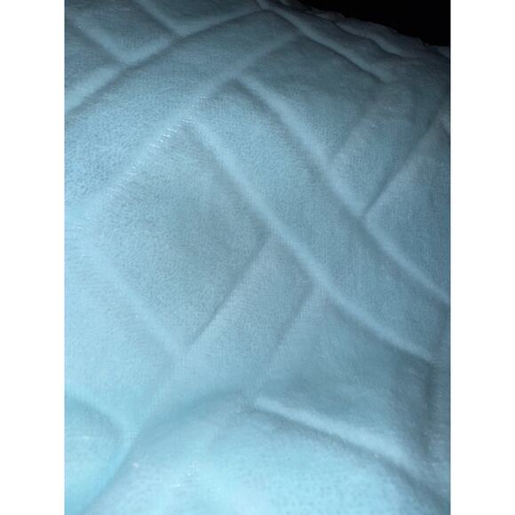 Brand New Miss Elaine Women's Size Small Blue Plush Teddy Full Zip Robe - Picture 6 of 6